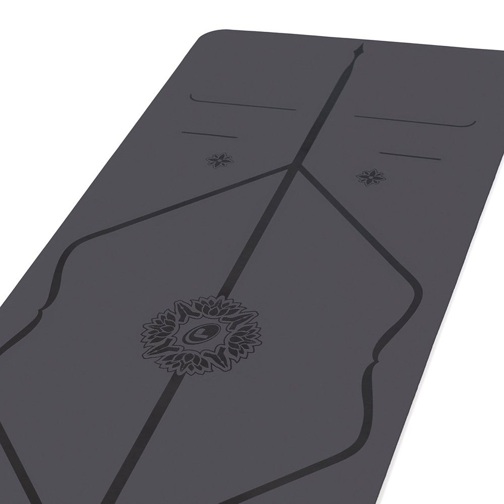 Thảm tập yoga định tuyến cao su tự nhiên Liforme Gratitude Mat 4.2mm