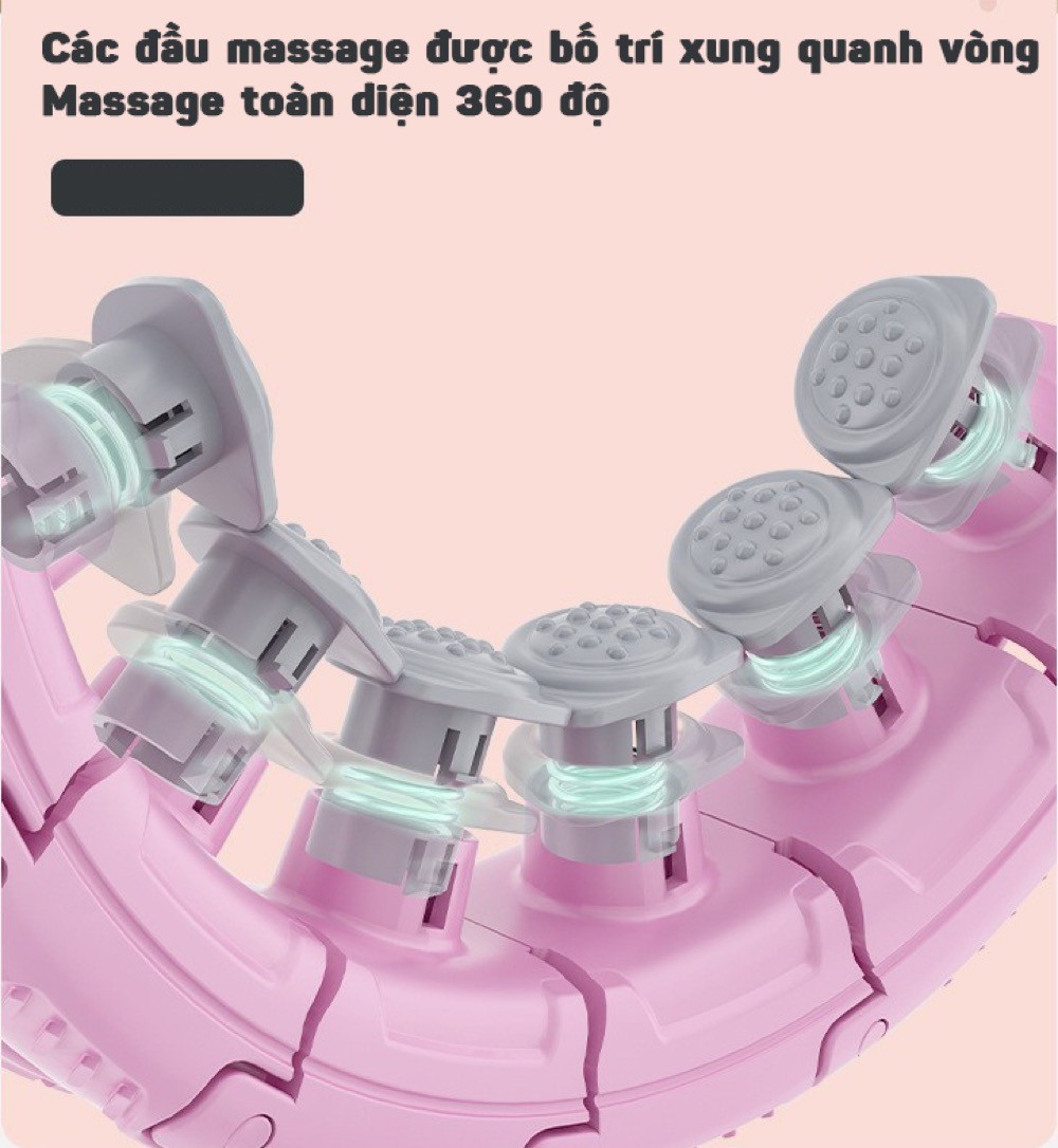 Vòng lắc eo thông minh massage giảm mỡ QH-010