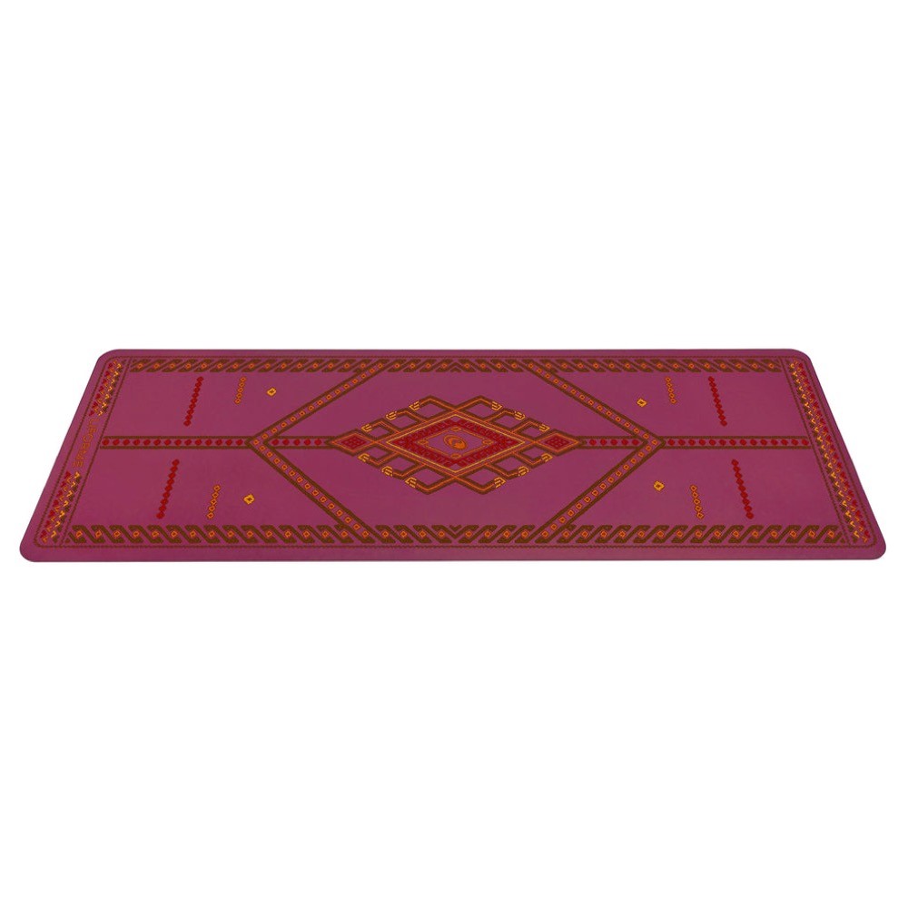 Thảm yoga định tuyến cao su tự nhiên Liforme Majestic Carpet 4.2mm - Maroon