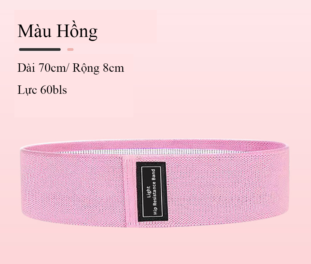 Dây Squat kháng lực tập đùi mông miniBand