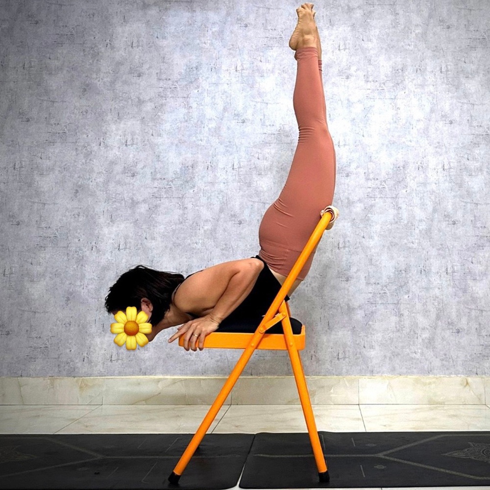 Ghế tập yoga đa năng Yoga Chair NA - Sắt dày, sơn nhám tĩnh điện