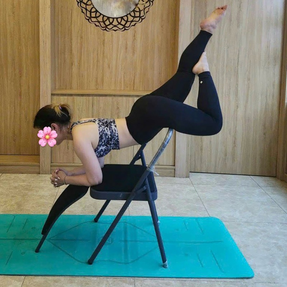 Ghế tập yoga đa năng Yoga Chair NA - Sắt dày, sơn nhám tĩnh điện