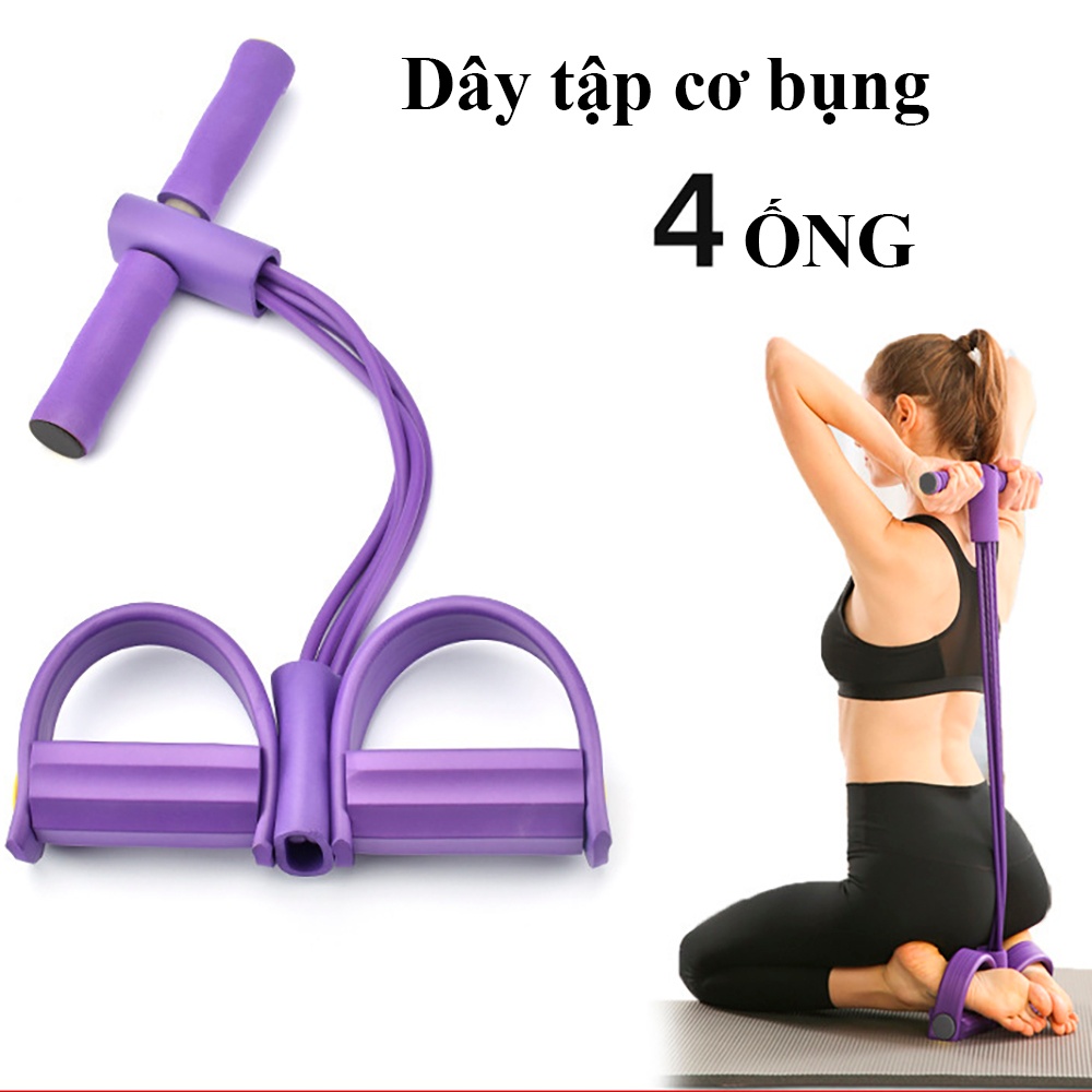 Dây tập cơ bụng 4 ống kháng lực Body Trimmer