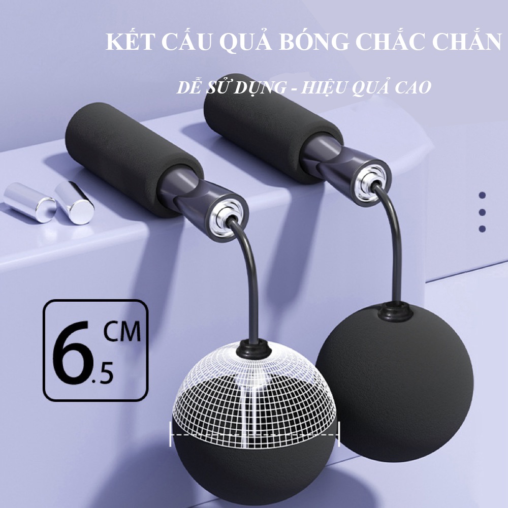 Dây nhảy đa chức năng, Dây nhảy không dây, Bóng chịu lực đàn hồi