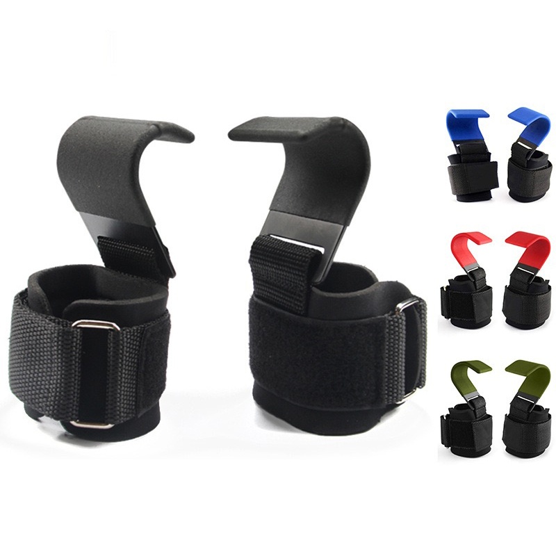 Quấn cổ tay có móc hỗ trợ nâng tạ, kéo xà, tập xô GE035