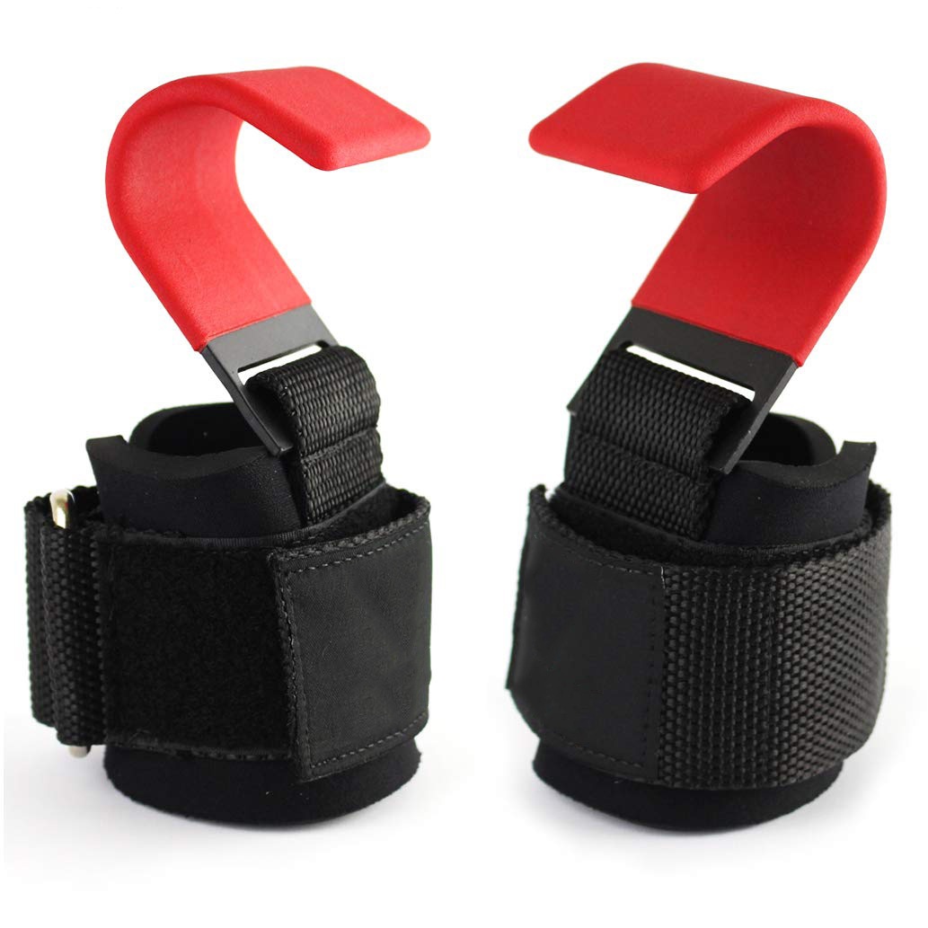 Quấn cổ tay có móc hỗ trợ nâng tạ, kéo xà, tập xô GE035