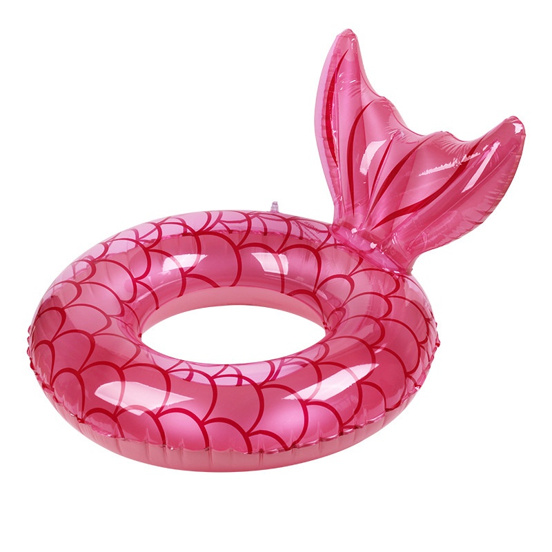 Phao bơi tròn đuôi cá PVC SW90
