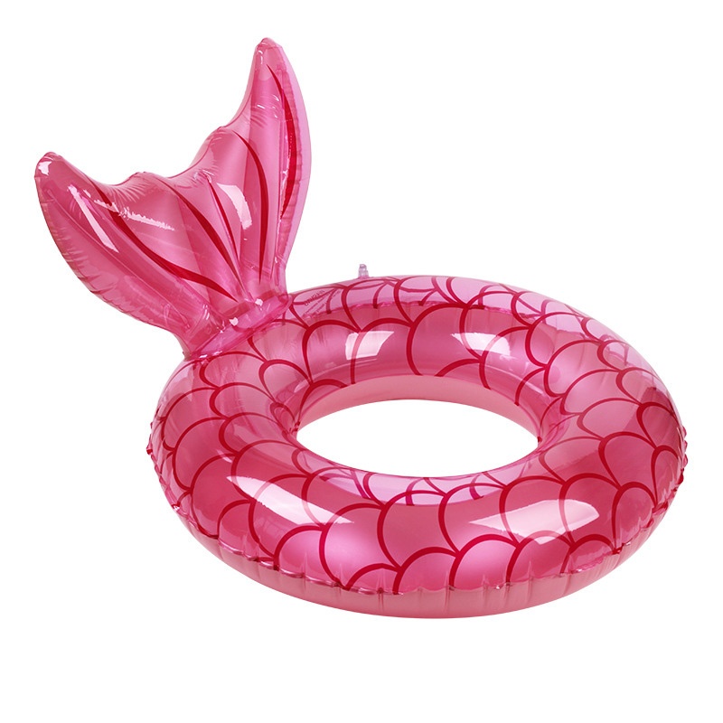 Phao bơi tròn đuôi cá PVC SW90