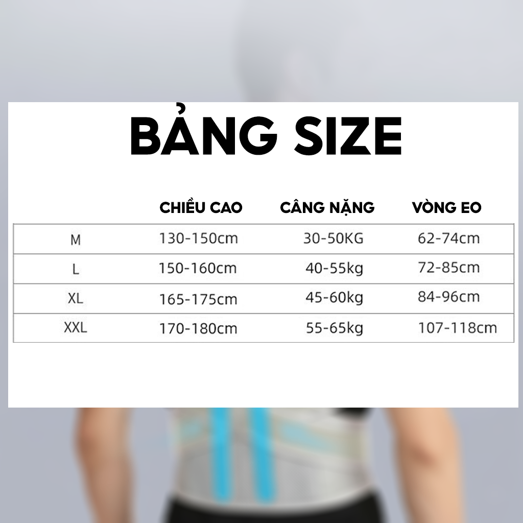 Đai lưng định hình cột sống Nam Nữ