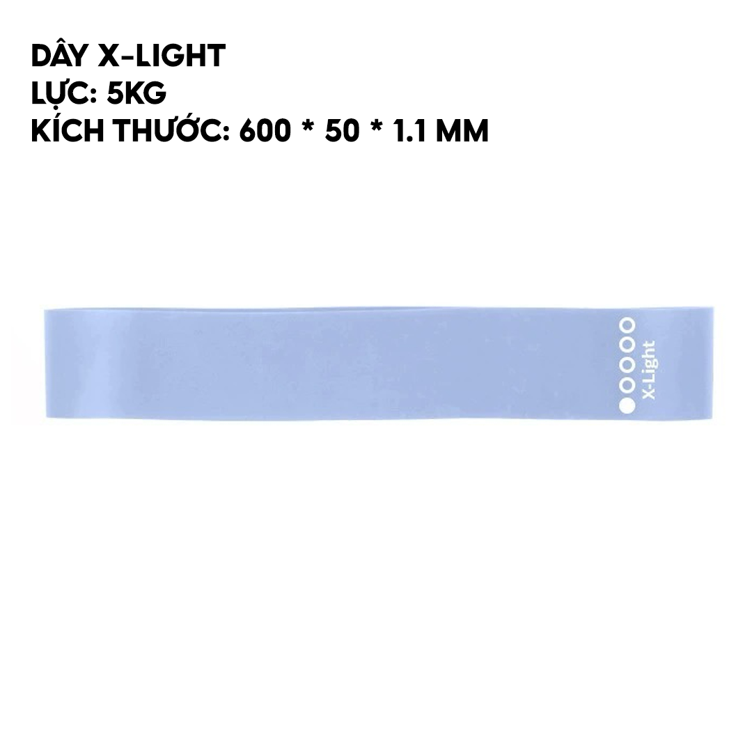 Dây kháng lực cao su đàn hồi X0101