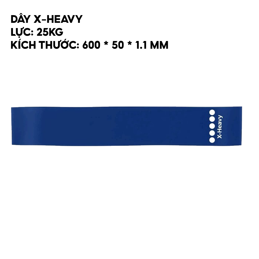 Dây kháng lực cao su đàn hồi X0101