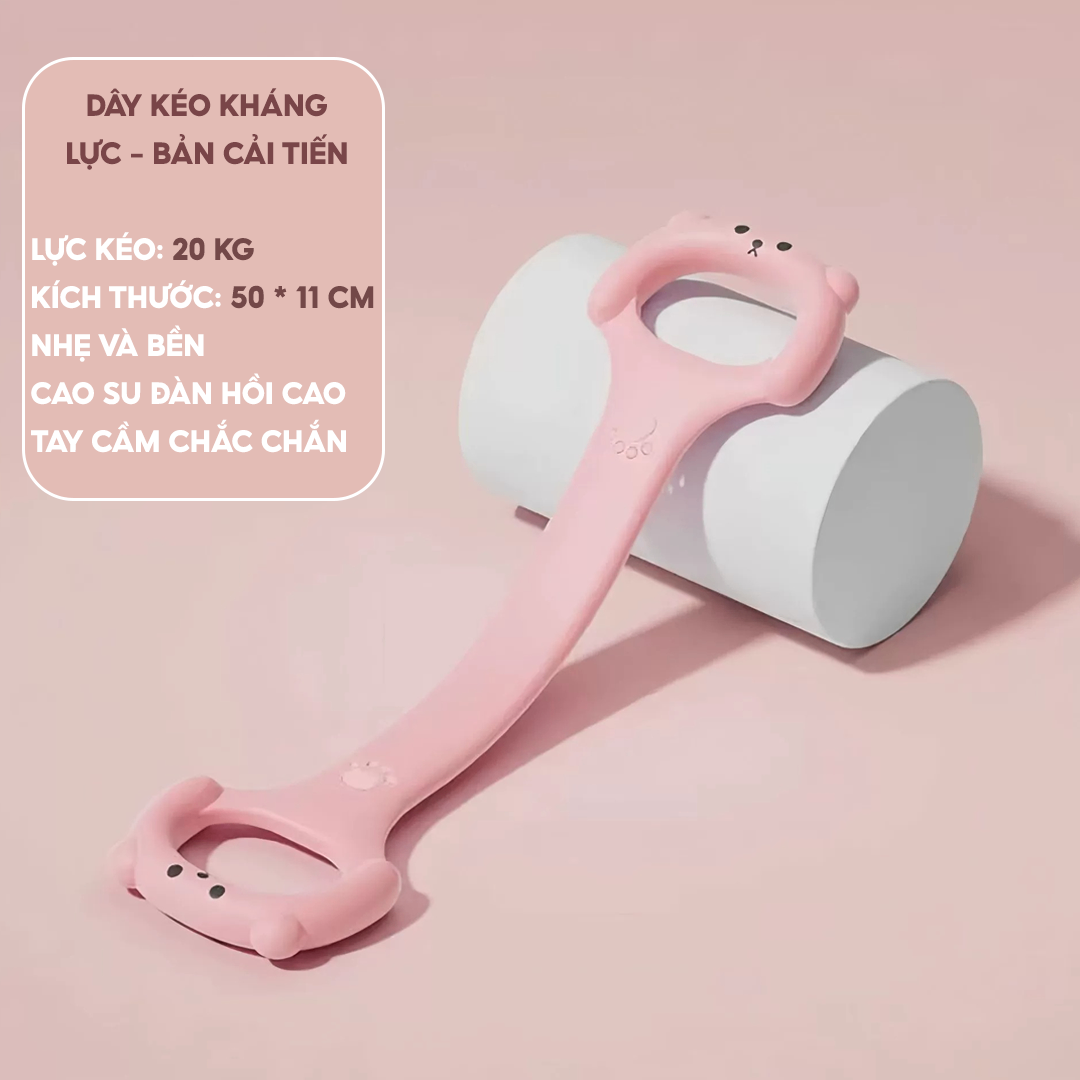 Dây kháng lực hình số 8 loại cao su đúc Mèo YM311 (Bản cao cấp)