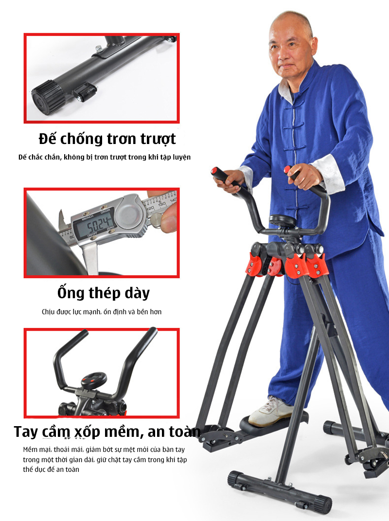 Máy chạy bộ trên không xoay 360 độ Gymlink C7986