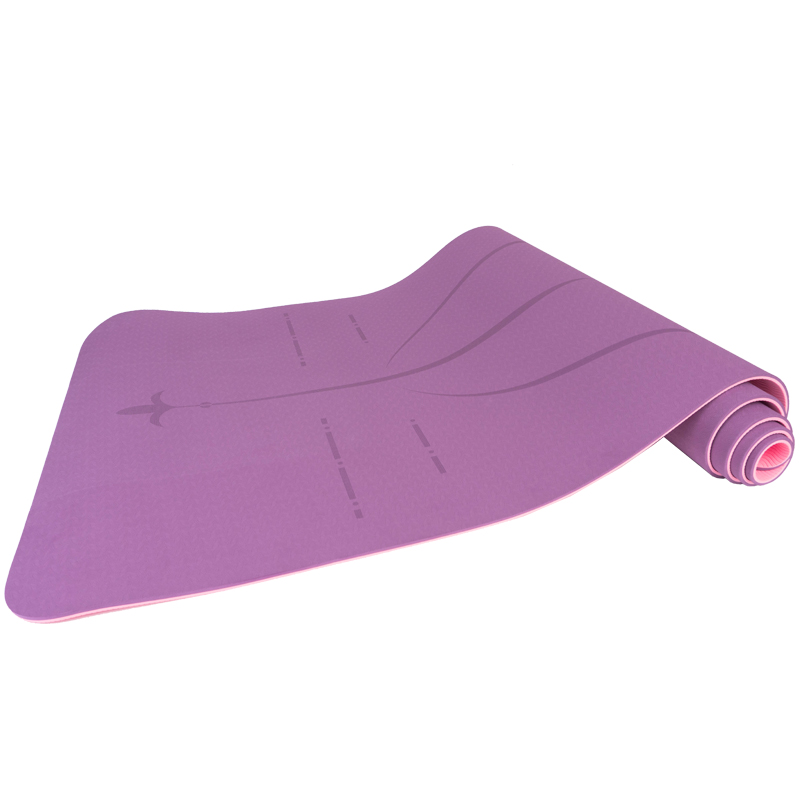 Thảm Tập Yoga Định Tuyến Relax TPE cao cấp 6mm