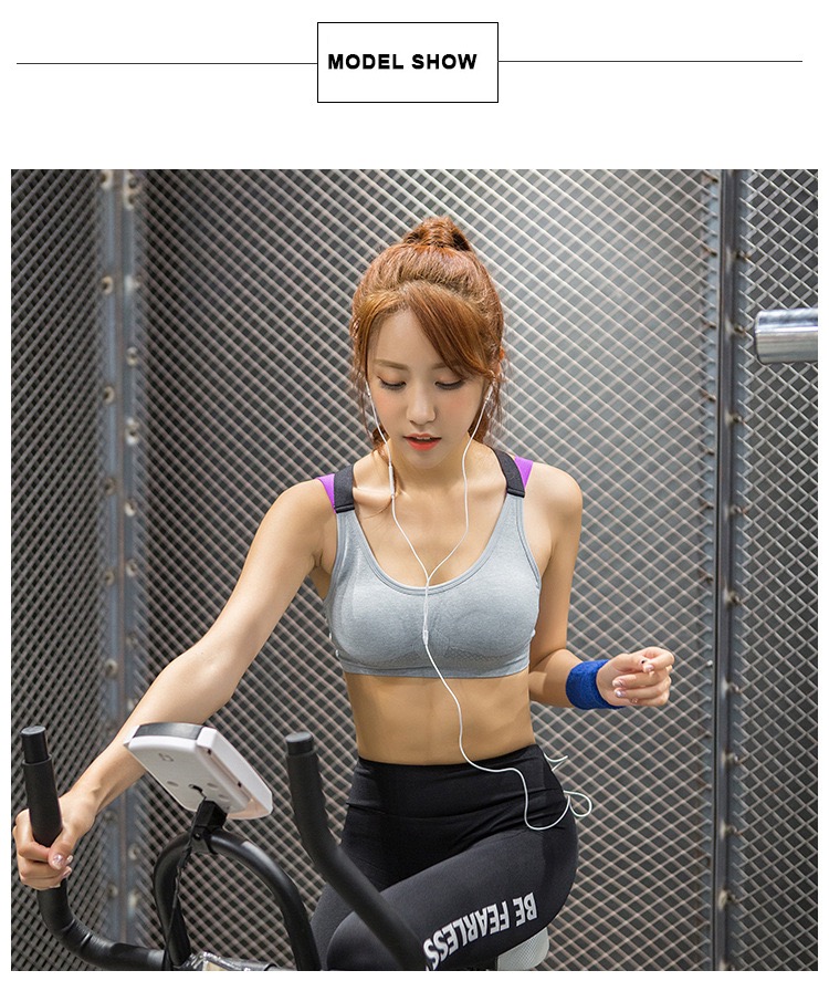 Áo bra thể thao định hình 4 dây Gymlink WX19