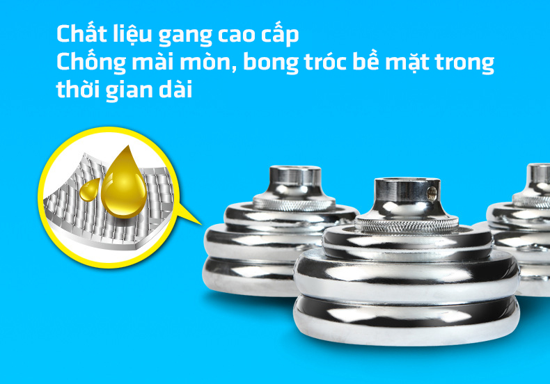 Bộ tạ tay cao cấp đa năng điều chỉnh Gymlink