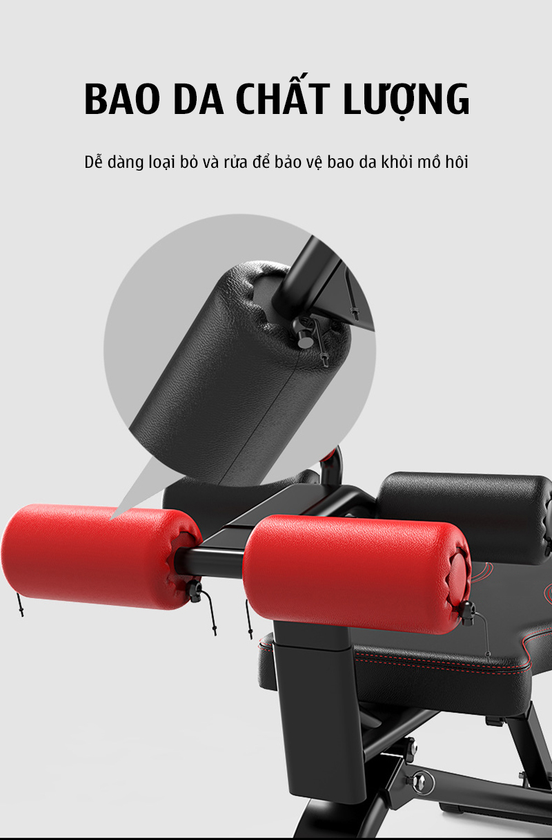 Ghế tập bụng đa năng 3 độ dốc Gymlink G6403