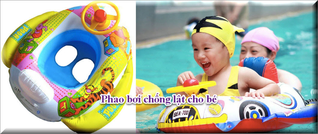 Phao bơi chống lật cho bé