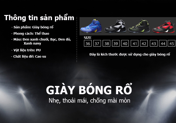 giày bóng rổ NBA