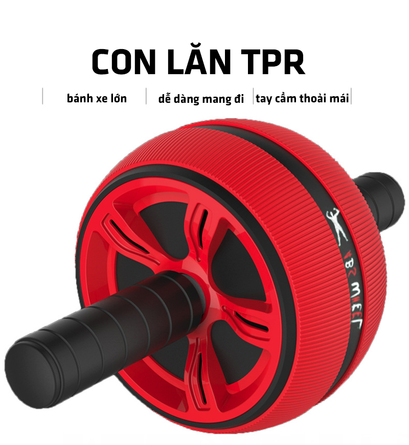 con lăn tập bụng cho gymer