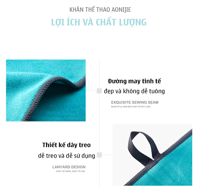 khăn thể thao nhanh khô chính hãng