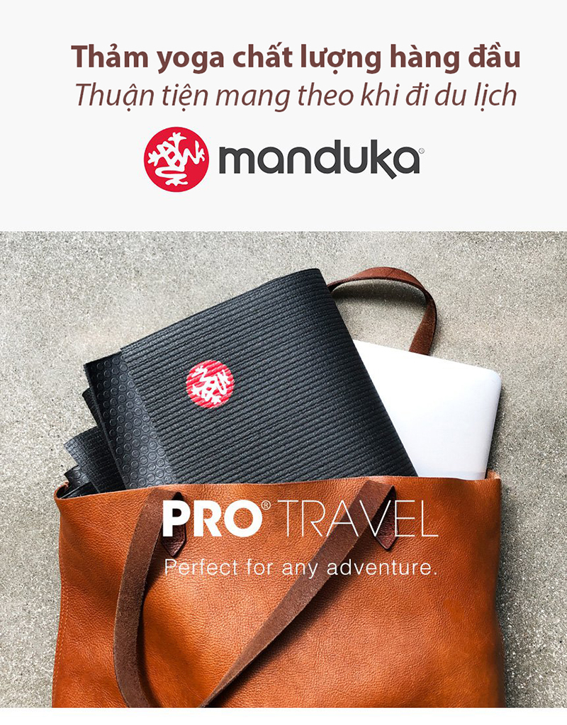 Thảm tập yoga Manduka Pro Travel PVC 2.5mm