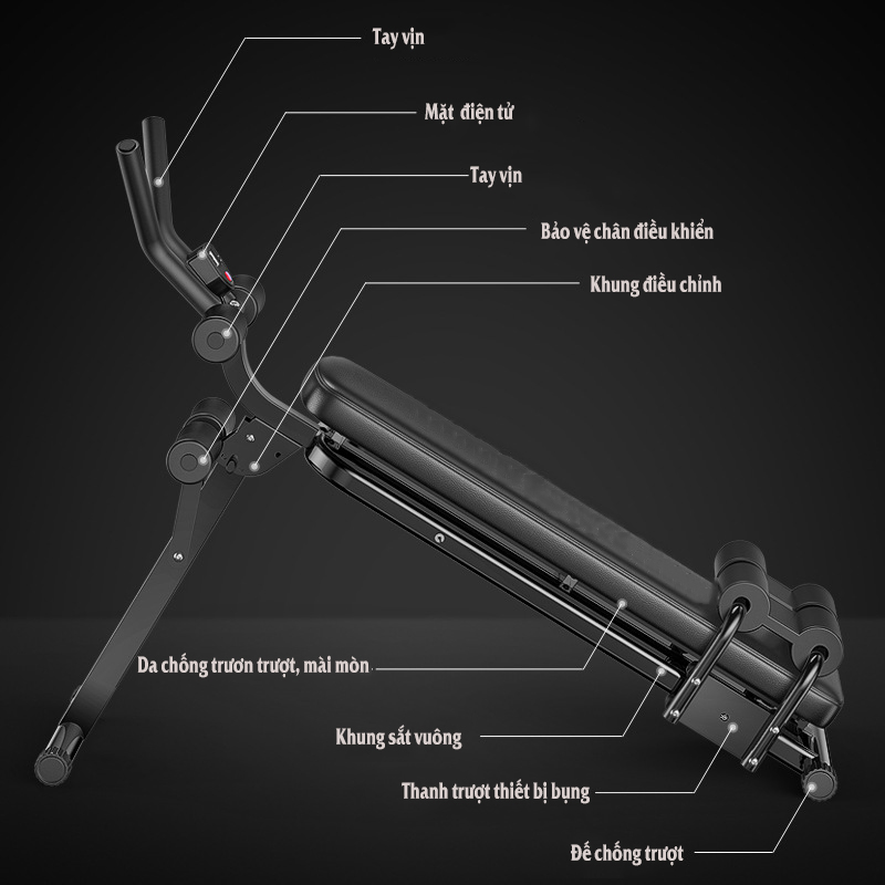 GHẾ TẬP BỤNG ĐA NĂNG TẠI NHÀ GYMLINK MK-4062