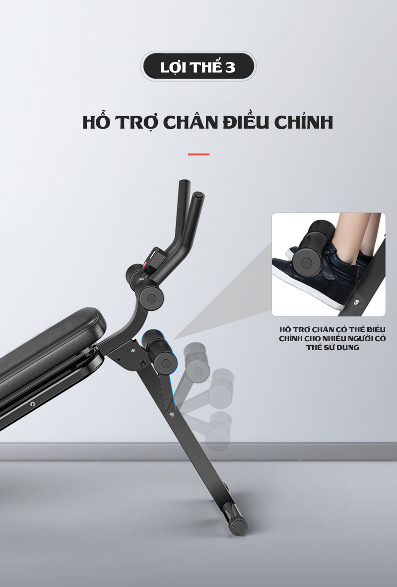 GHẾ TẬP BỤNG ĐA NĂNG TẠI NHÀ GYMLINK MK-4062