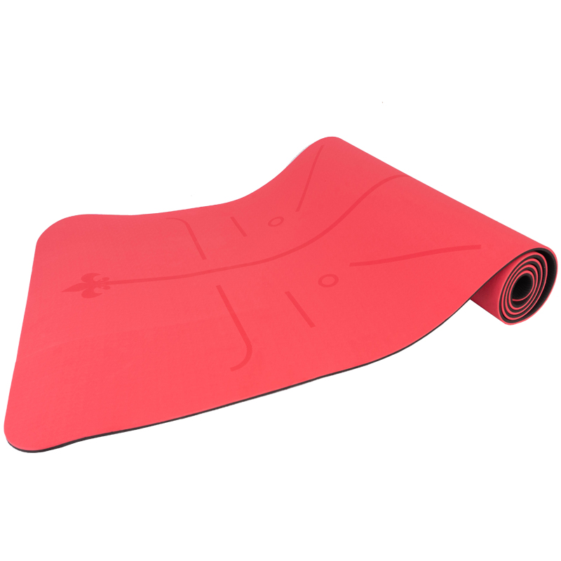 Thảm Tập Yoga Định Tuyến Relax TPE cao cấp 6mm