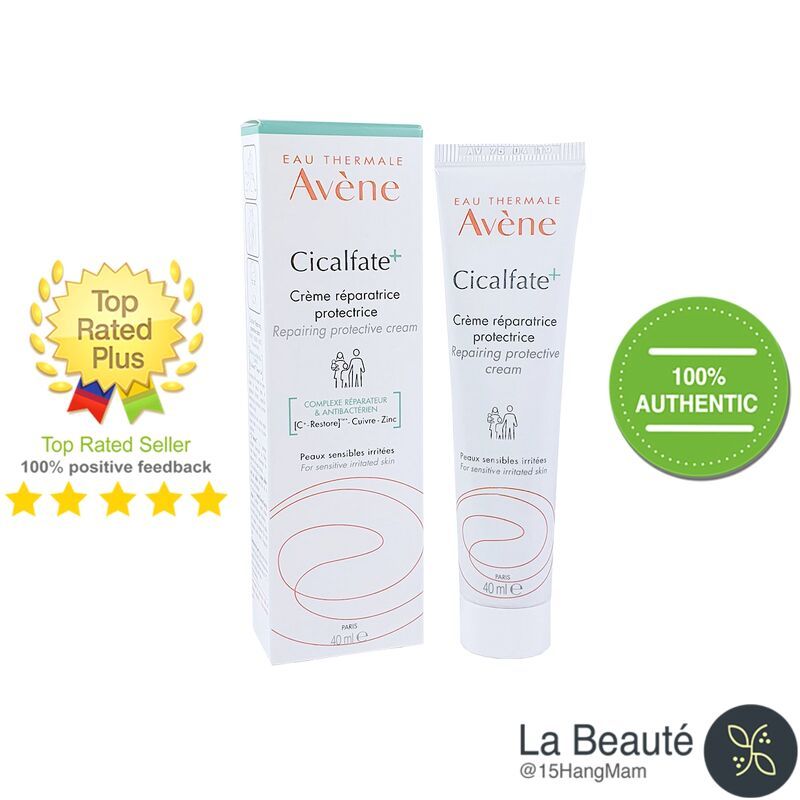 Avène Cicalfate Repair Cream – Kem Trị Thâm Chống Khuẩn Phục Hồi Da 40ml