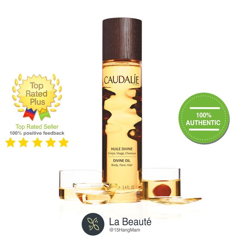 Caudalie Huile Divine - Dầu Khô Dưỡng Da, Tóc Và Cơ Thể 50ml