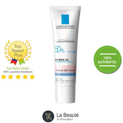 La Roche-Posay Uvidea XL Tone-Up Light Cream SPF50+ PA++++ - Kem Chống Nắng Nâng Tông Da 30ml [L'oreal Việt Nam - DKSH Phân Phối]