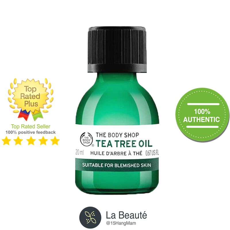 The Body Shop Tea Tree Oil - Tinh Dầu Tràm Trà Giảm Mụn 20ml