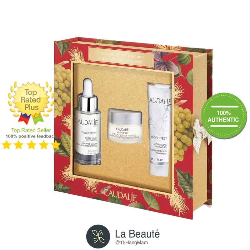 Caudalie Vinoperfect Anti-Dark Spot Experts Skincare Gift Set - Bộ Chăm Sóc Da Nám