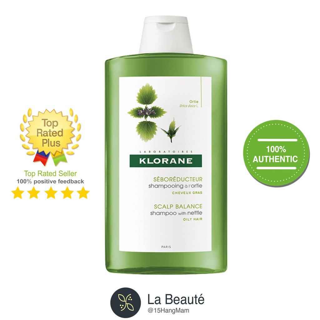 Klorane Séboréducteur Shapooing - Dầu Gội Cho Tóc Và Da Đầu Nhờn 200ml