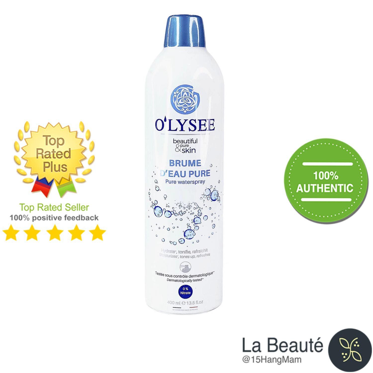 O'LYSee Pure Waterspray - Xịt Khoáng Dưỡng Da 400ml