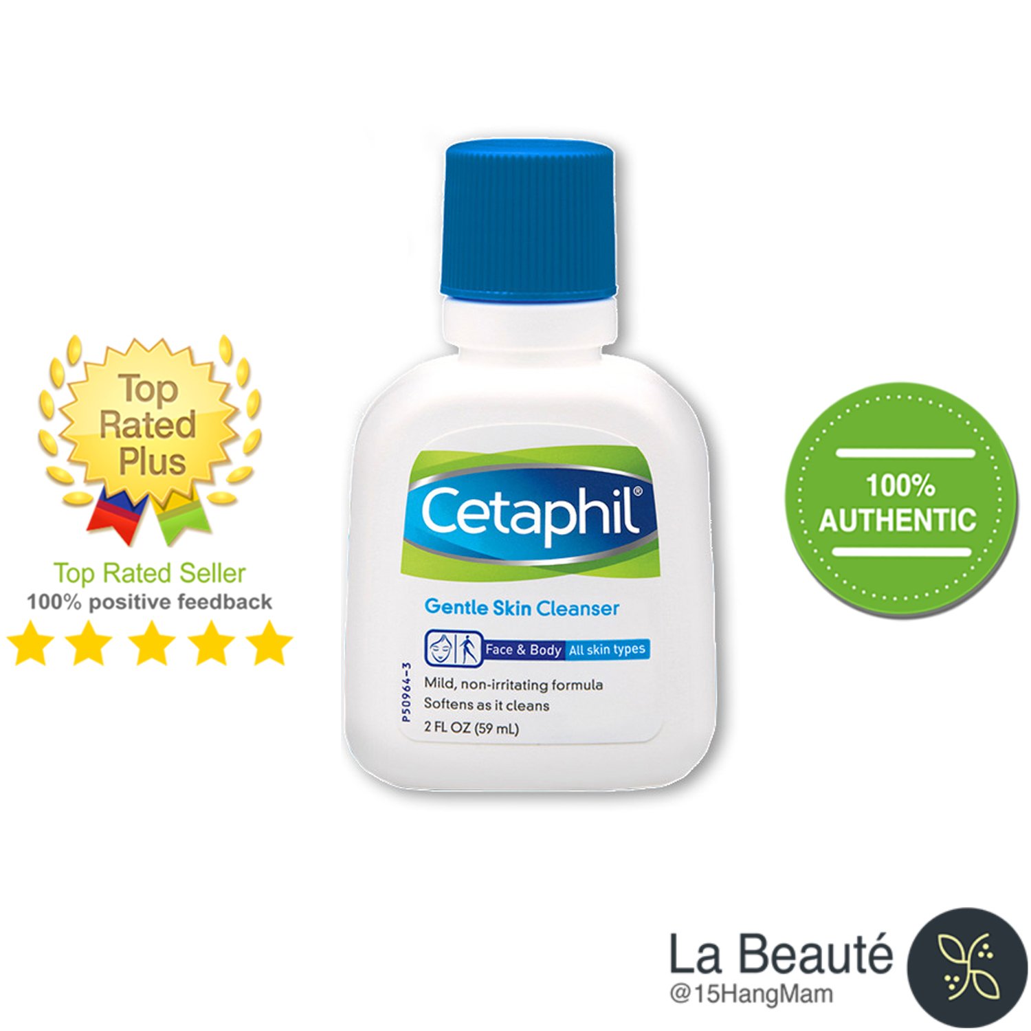 Cetaphil Gentle Skin Cleanser - Sữa Rửa Mặt Dịu Nhẹ Dành Cho Da Nhạy Cảm 59ml