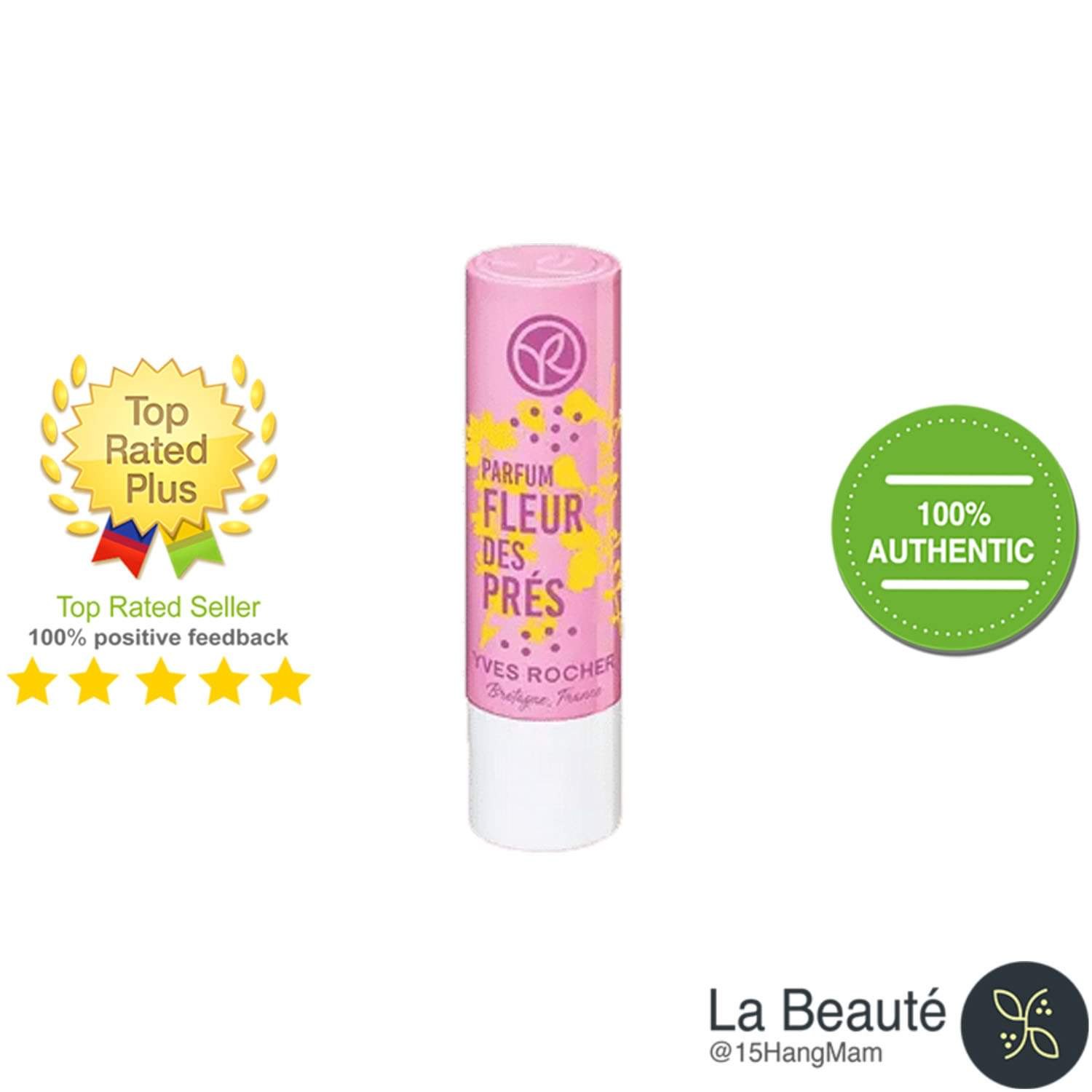 Yves Rocher Lip Balm - Son Dưỡng Môi - Fleur Des Prés 4,8g