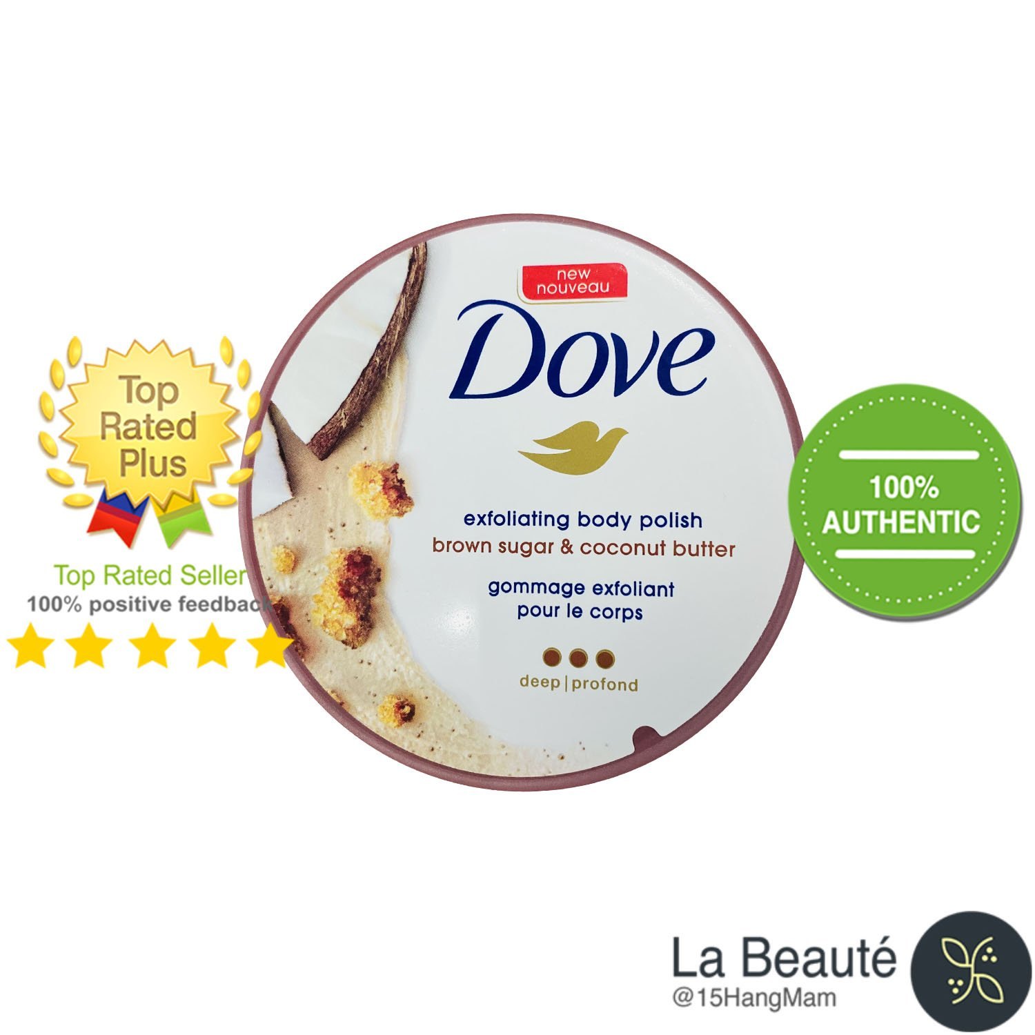 Dove_TDC Đường Nâu Bơ Dừa