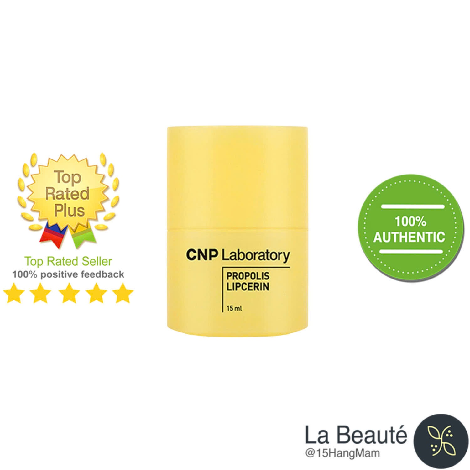 CNP Laboratory Propolis Lipcerin - Hũ Dưỡng Môi 2in1 15ml