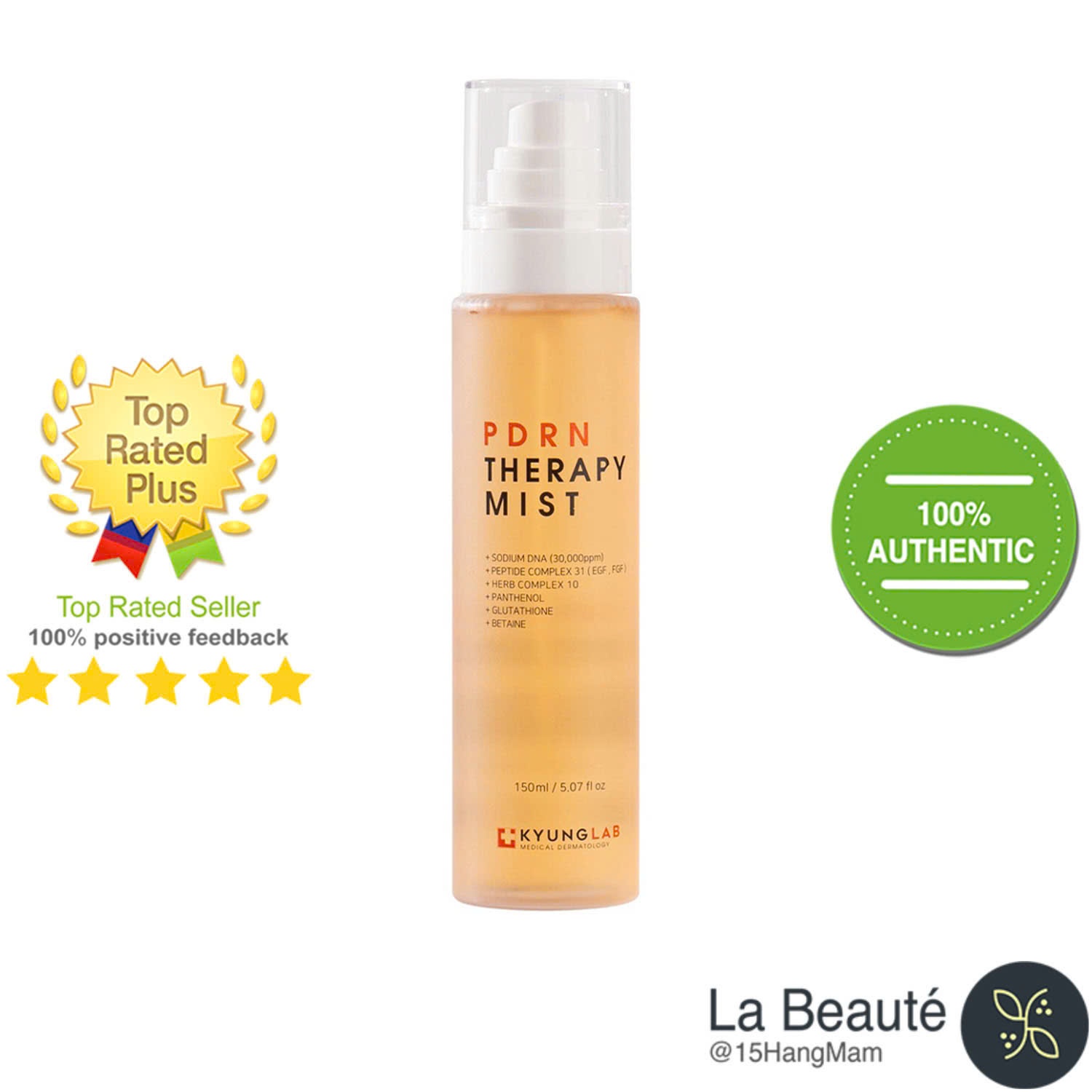 Kyung Lab PDRN Therapy Mist - Xịt Khoáng Tái Sinh Tế Bào Da 150ml