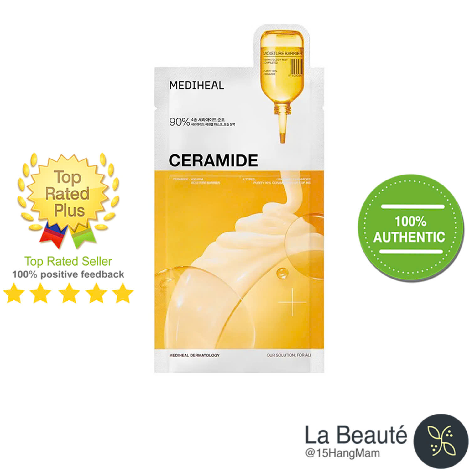 Mediheal Ceramide Essential Mask Moisture Barrier - Mặt Nạ Dưỡng Da