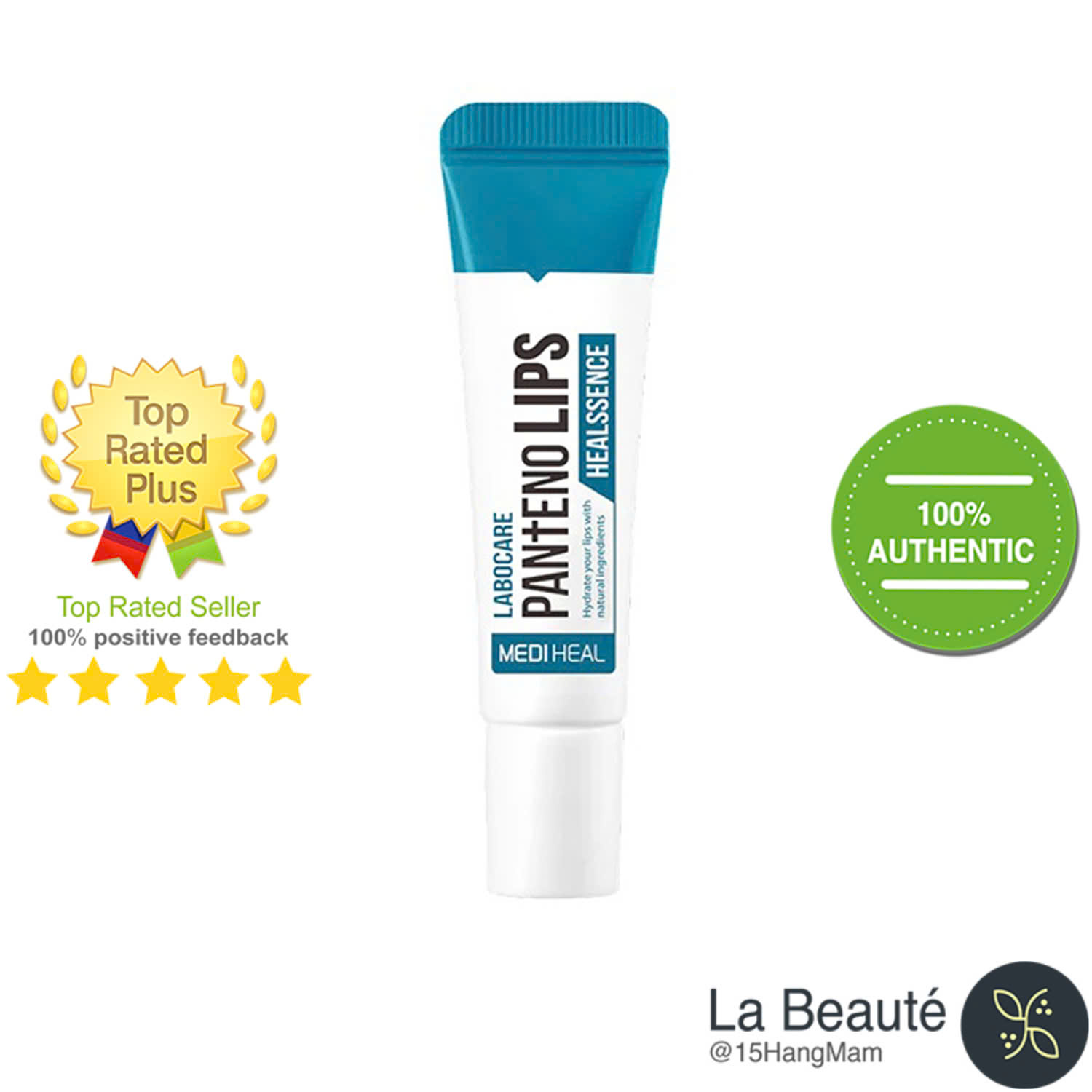Mediheal Pantenolips Healssence - Son Dưỡng Môi Hỗ Trợ Mờ Thâm, Dưỡng Ẩm Ban Ngày 10ml