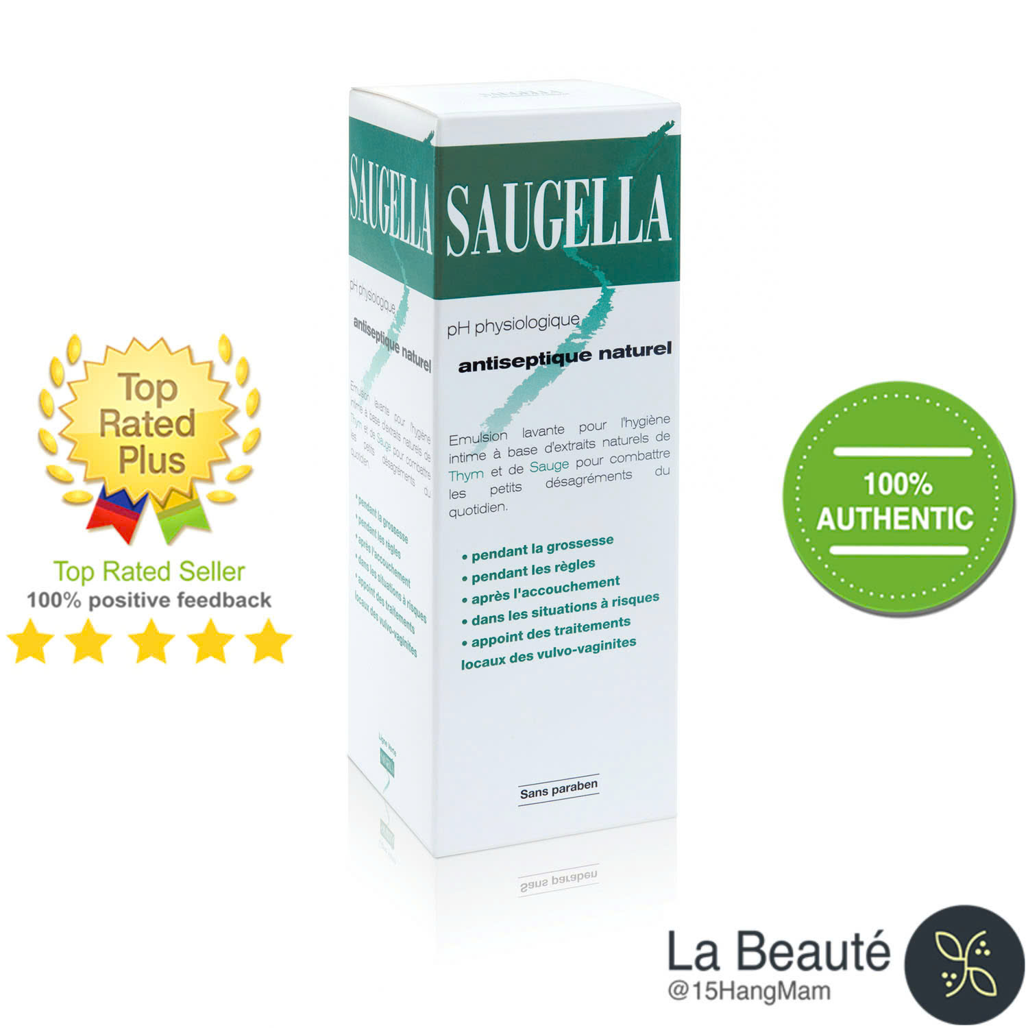 Saugella_Antiseptique Naturel 250ml