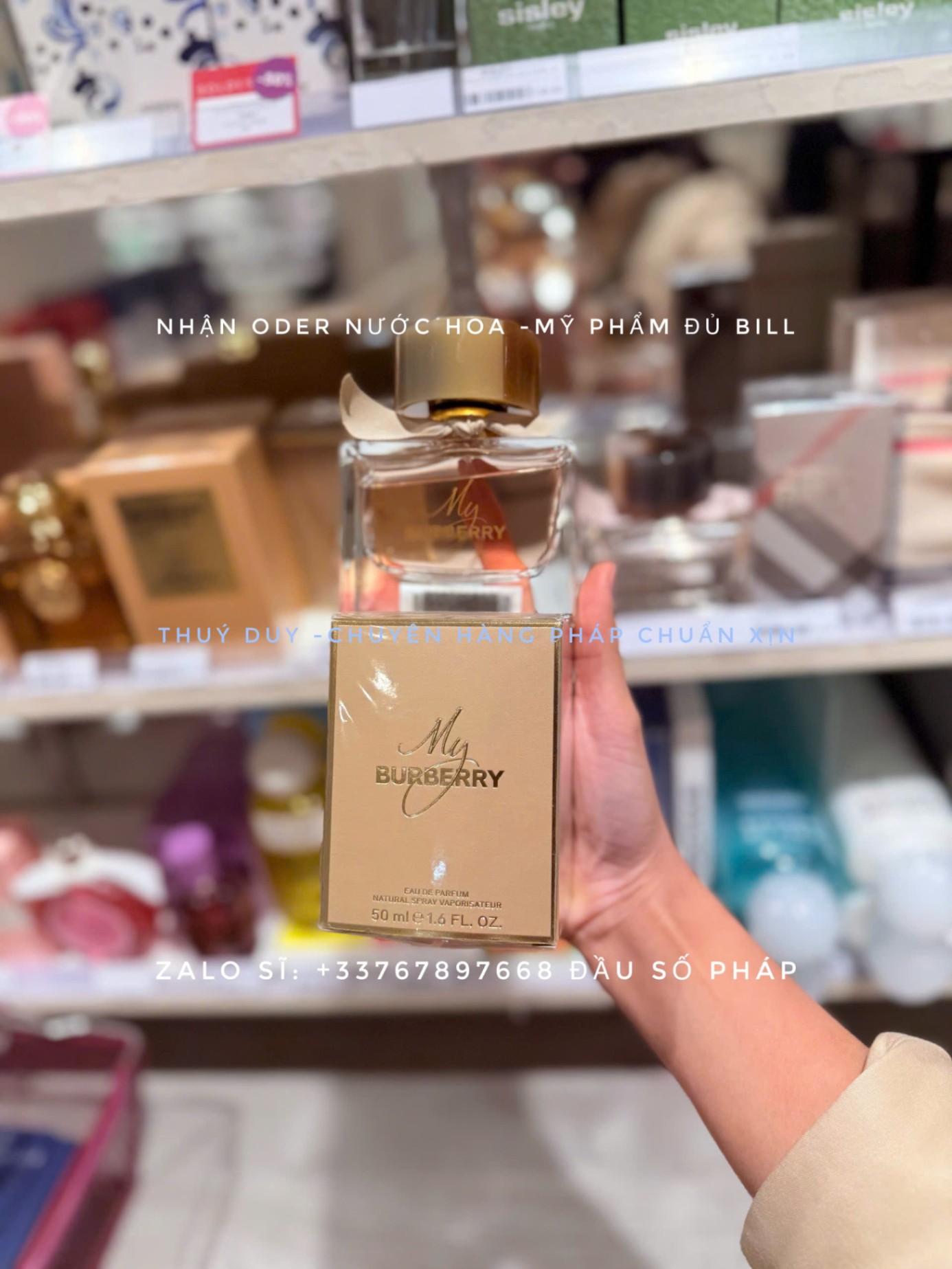 NƯỚC HOA MY BUBERRY eau de parfum 50ml