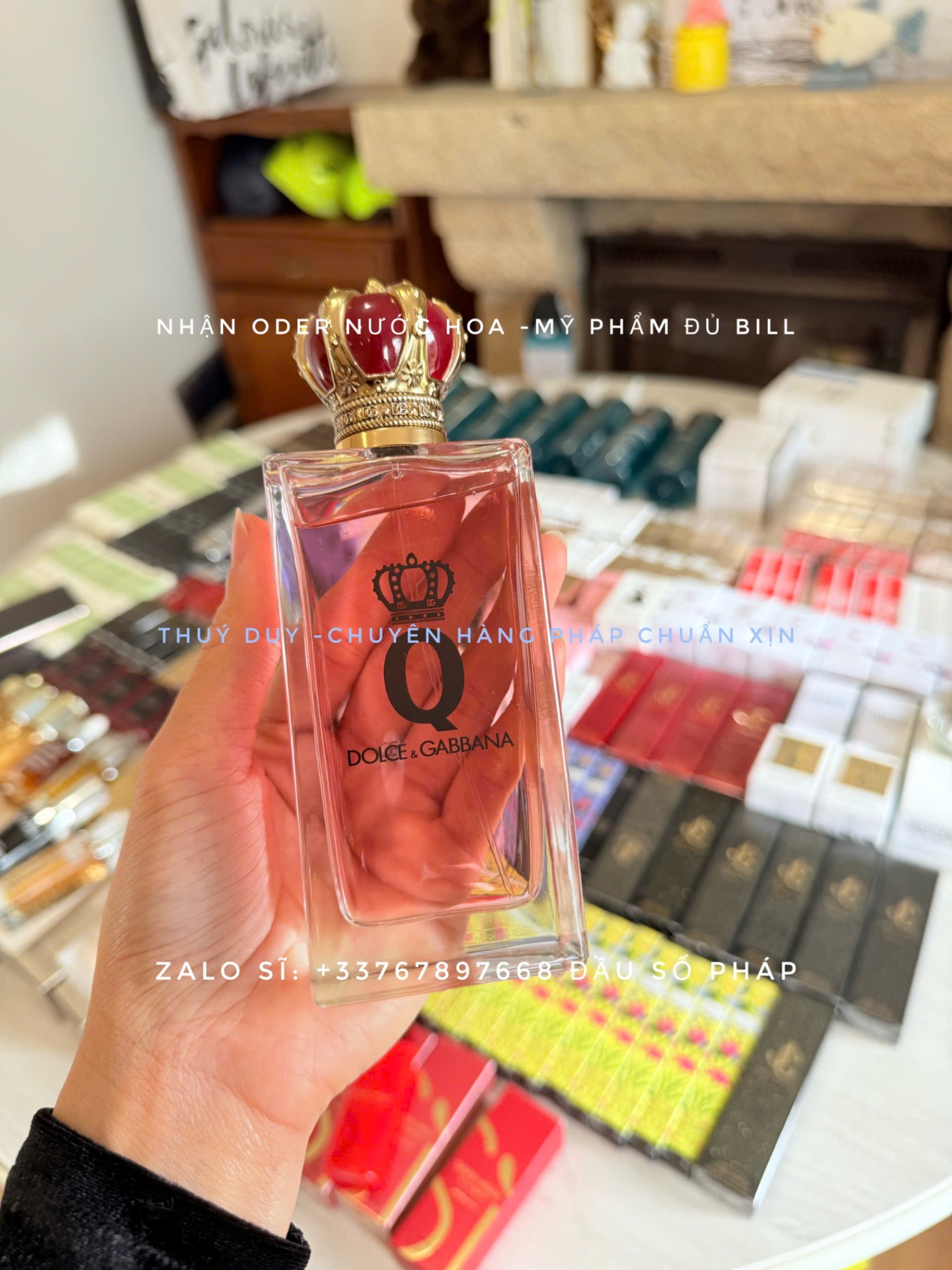 NƯỚC HOA Q PY DOLCE & GABBANA eau de parfum intense 100ml testeur