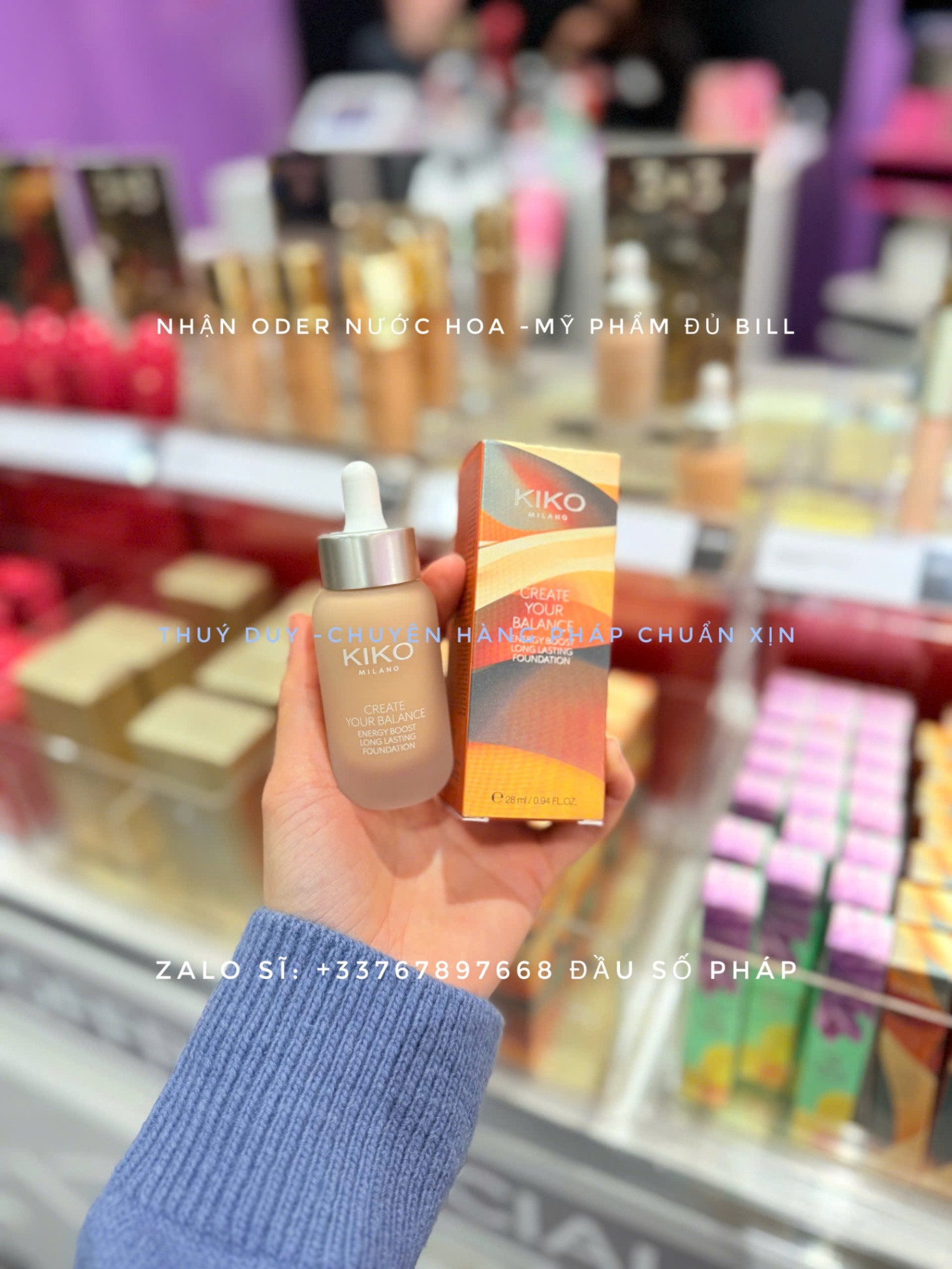kEM NỀN KIKO MILANO MÀU 01 SÁNG TỰ NHIÊN