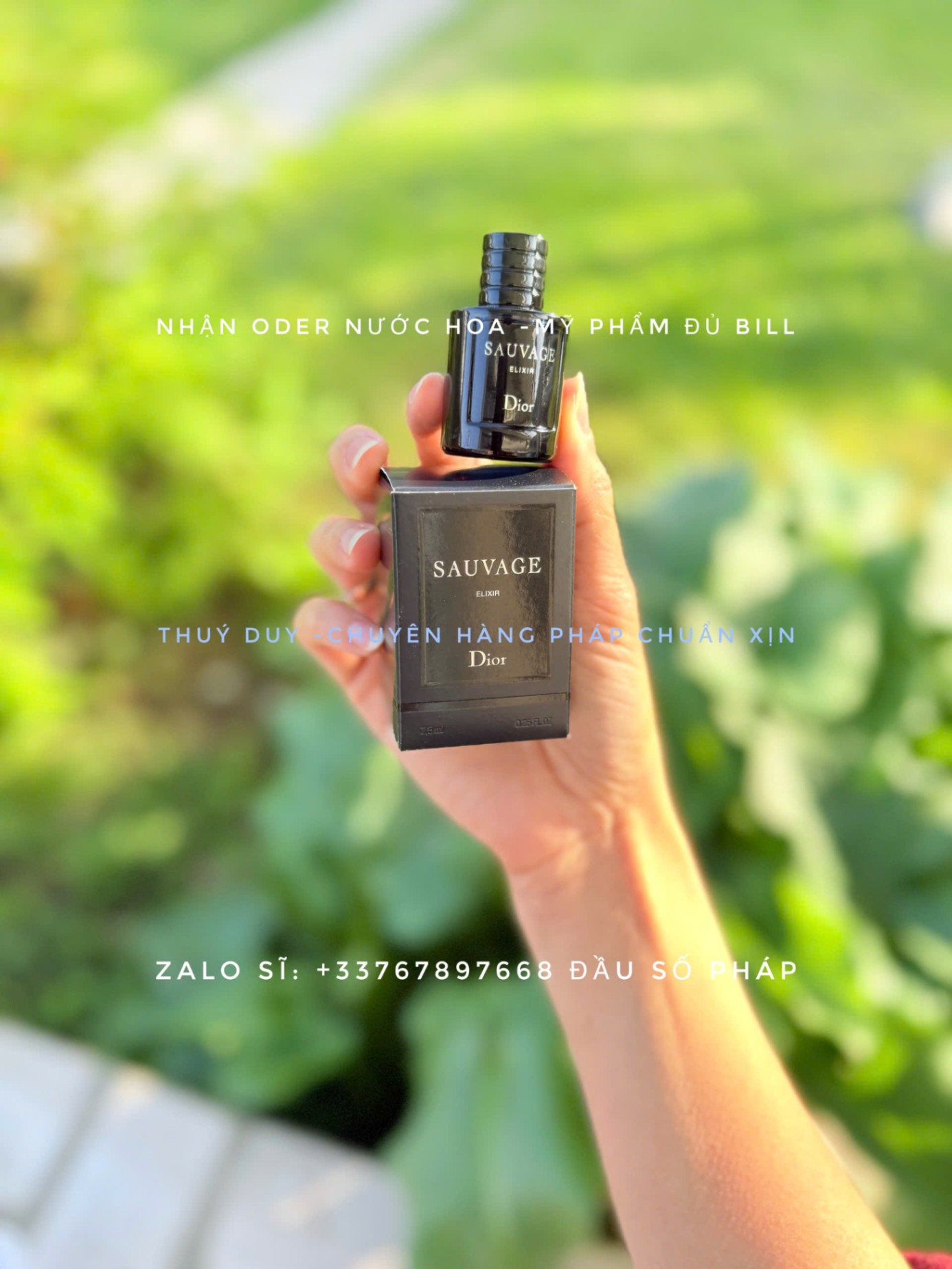 NƯỚC HOA SAUVAGE DIOR ELIXIR 10ml
