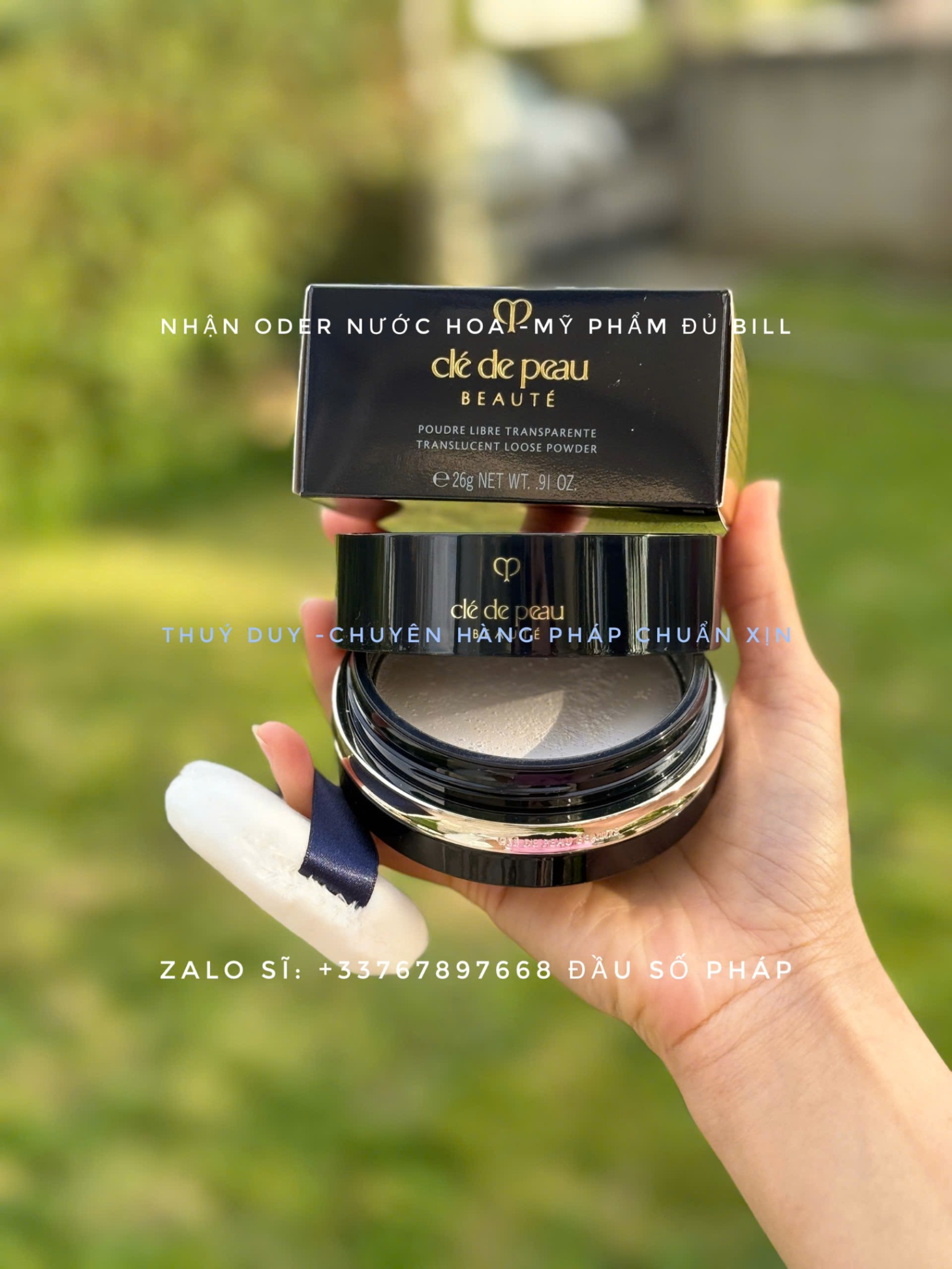PHẤN PHỦ CLÉ DE PEAU light 1