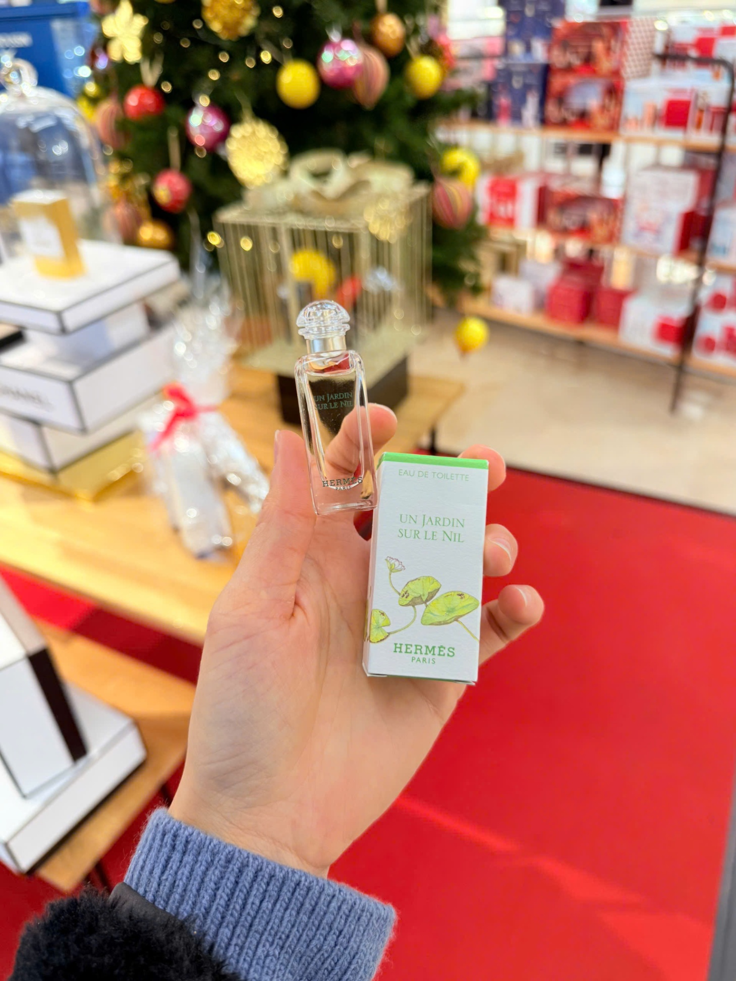 NƯỚC HOA UN JARDIN SUR LE NIL HERMES eau de toilette 7,5ml